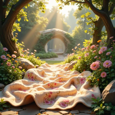 Wildflower Woven Blanket