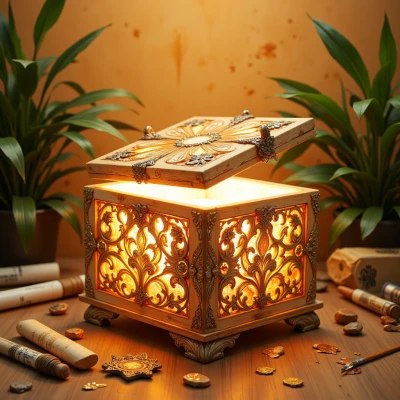 Luminous Weaver's Box