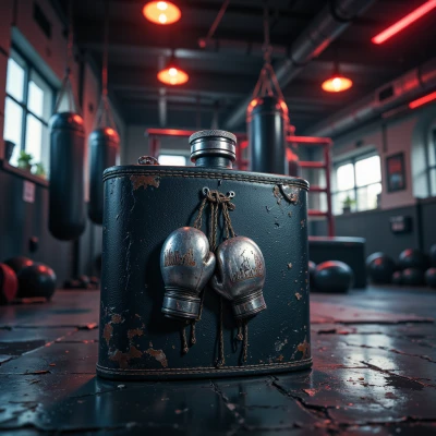 Fighter's Fury Flask