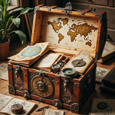 Traveling Atlas Box