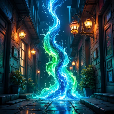 Luminous Mural Brush