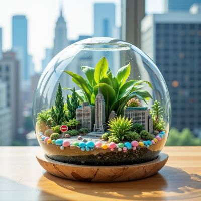 Urban Oasis Terrarium
