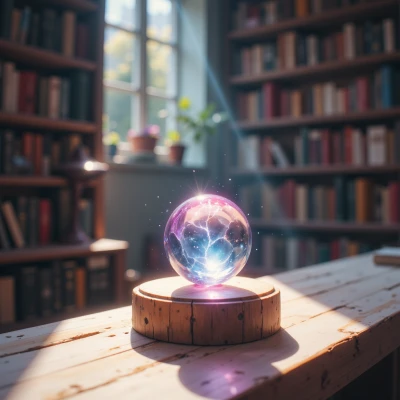 Crystal Orb of Mathematical Harmony