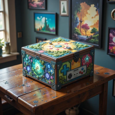 Pixel Puzzle Box