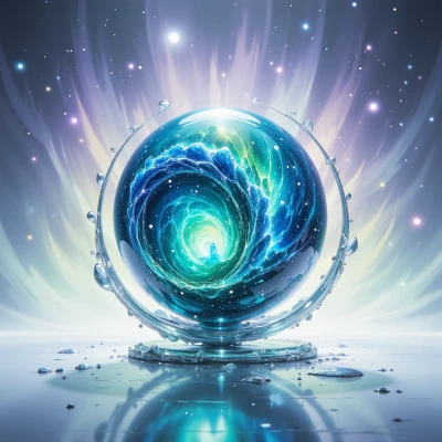 Cosmic Crystal Terrarium