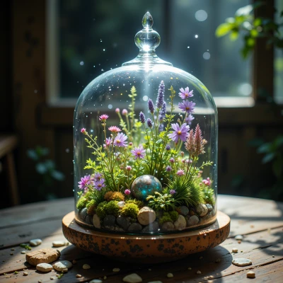 Herbalist's Enchanted Terrarium