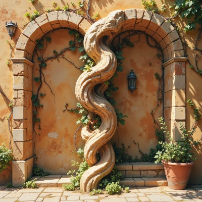 Vineyard Stone Sculpture