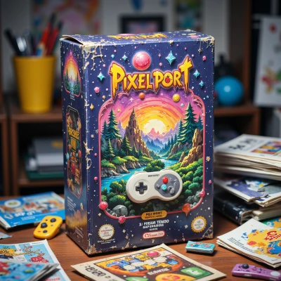 Pixelated Puzzle Box