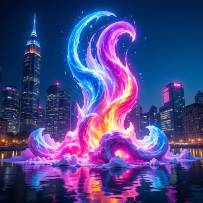 Basswave Sculpture