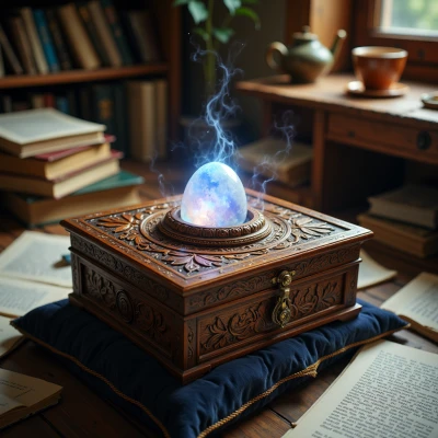 Moonlit Manuscript Box