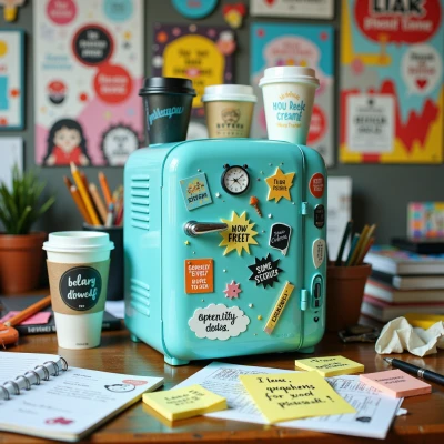 Meme-Mastermind Mini-Fridge