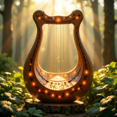 Solar Serenade Lyre