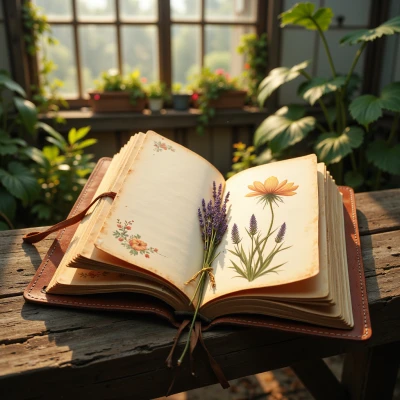 Moonlit Meadow Journal