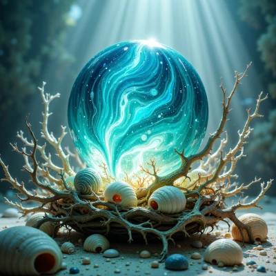 Oceanic Symphony Orb