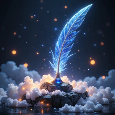 Ethereal Starlight Quill