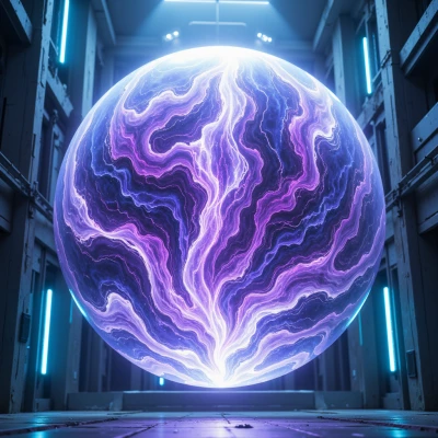 Violet Vortex Orb