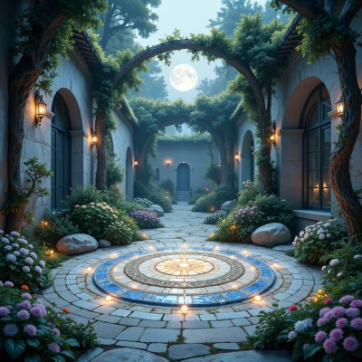 Moonlit Melodic Mosaic