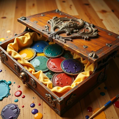 Illuminated Art Palette Box