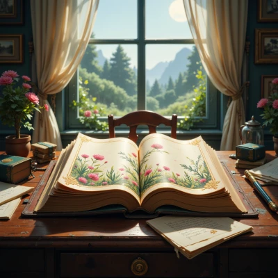 Moonlit Botanical Journal