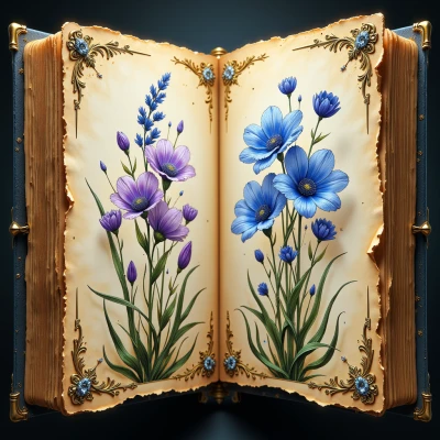 Moonlit Botanical Atlas