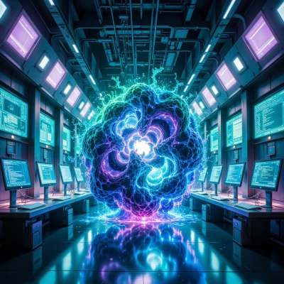 Glitchy Fractal Sculpture