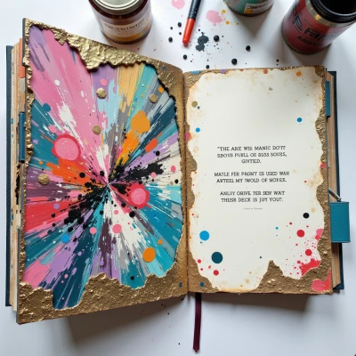 Street Art Canvas Journal