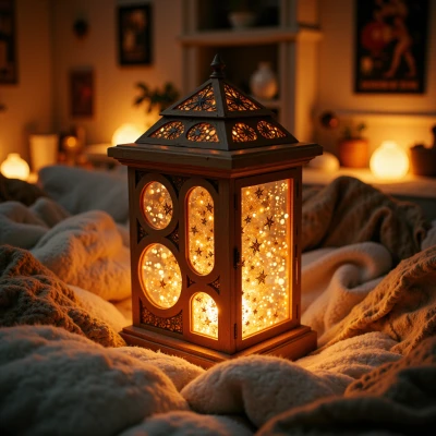 Flickering Film Lantern