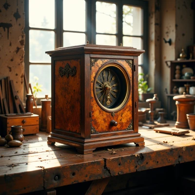 Wooden Timepiece Box