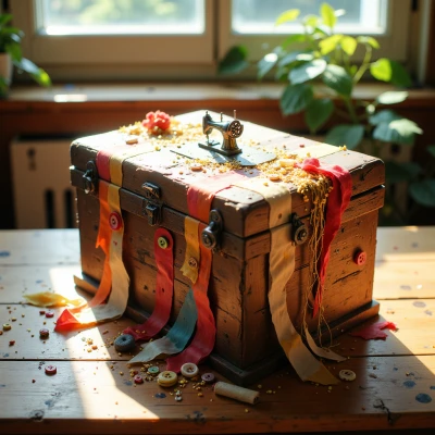 Stitched Memories Quilt Box