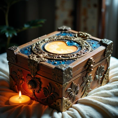 Moonlit Mirror Box