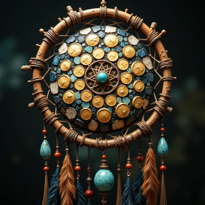 Mosaic Weaver's Dreamcatcher