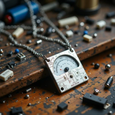 Voltmeter Necklace