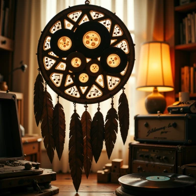 Vinyl Dreamcatcher