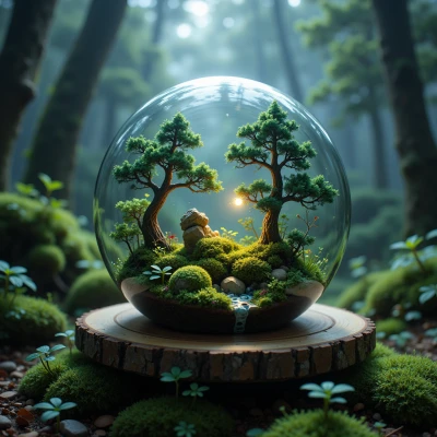 Luminous Terrarium