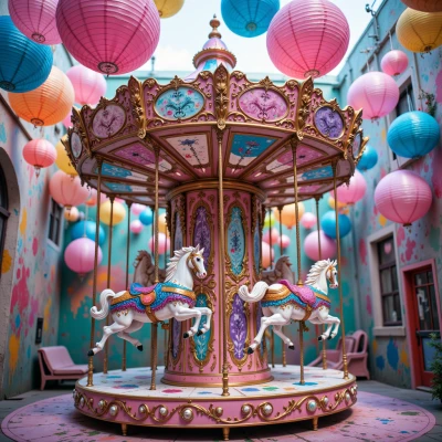 Kaleidoscope Carousel