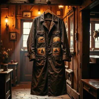 Duster Coat Engraving