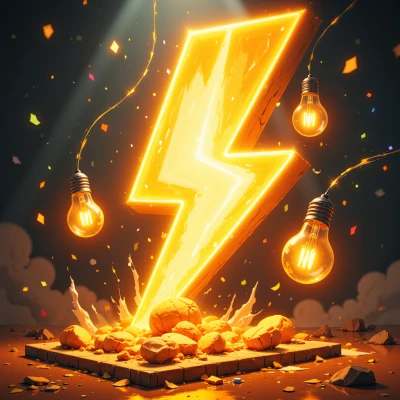 Laughing Lightning Lamp