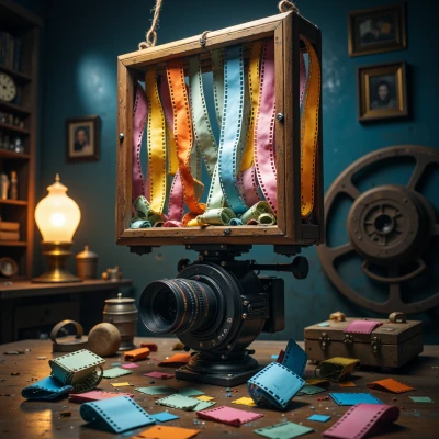 Sunlit Film Strip Bouquet