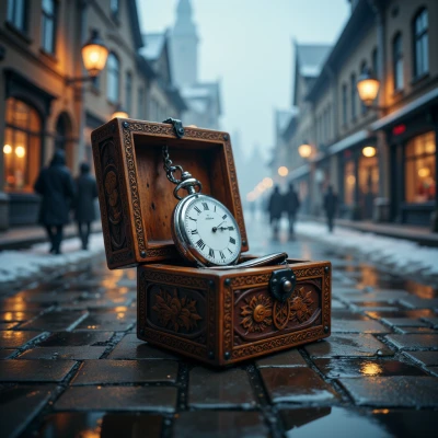 Frosthaven Pocket Watch