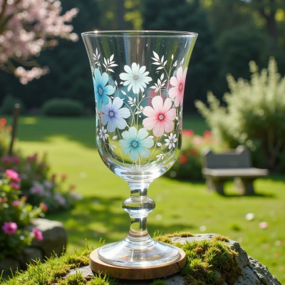 Luminous Petal Chalice