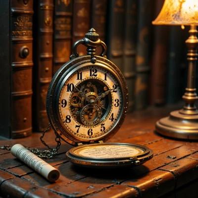 The Plot Twist Pocket Watch