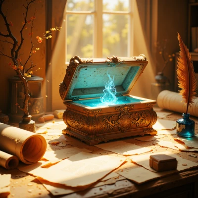 Luminous Quill Box