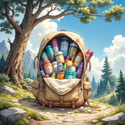 Endless Backpack of Unnecessary Essentials