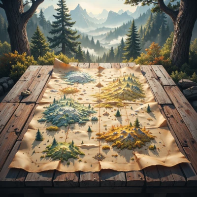 Mystery Map of Forgotten Places