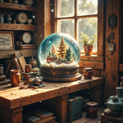 The Nostalgia Snow Globe
