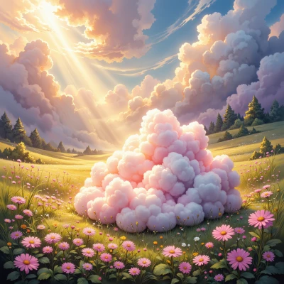 Happiness-Infused Cloud Pillow