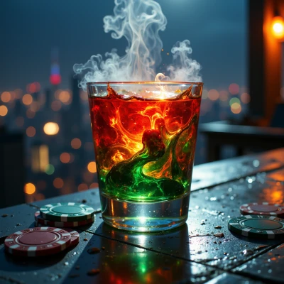 Shot Glass of Reckless Fortune