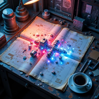 Blueprints of Impossible Contraptions