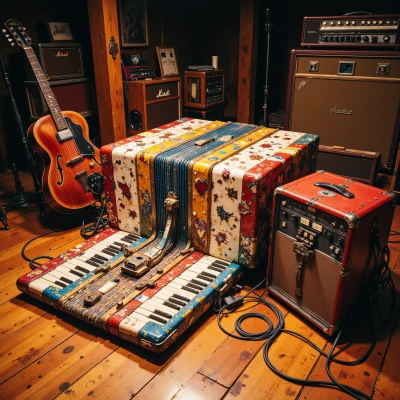 Accordion of Infinite Keys