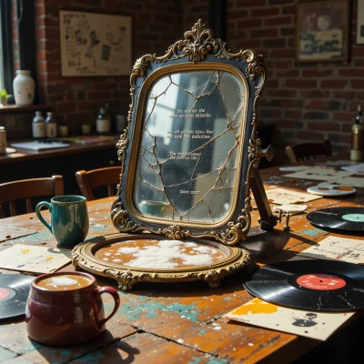 Mirror of Self-Deprecating Wisdom